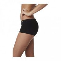 Boody Womens Boy Leg Brief black